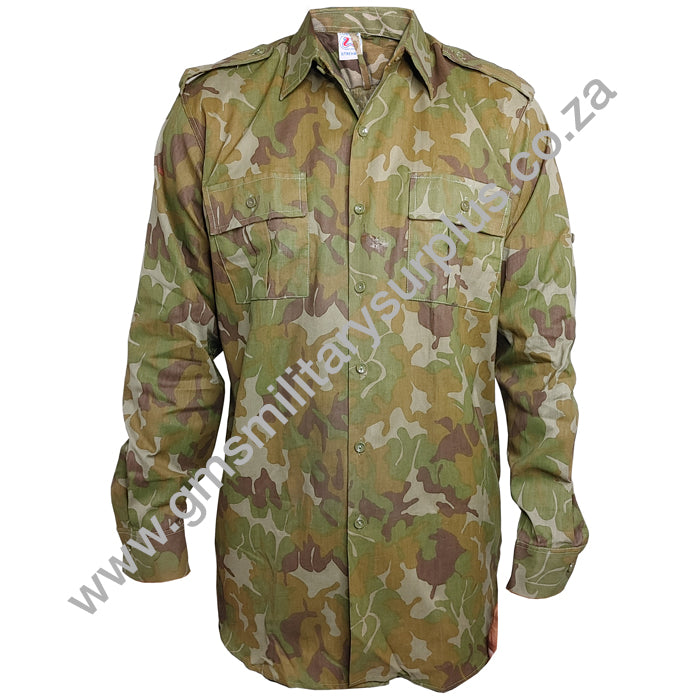 Romanian Field Shirt (Used) (Brown Camo)