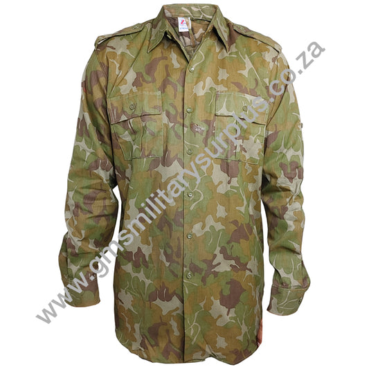 Romanian Field Shirt (Used) (Brown Camo)
