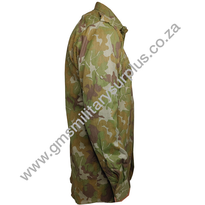 Romanian Field Shirt (Used) (Brown Camo)