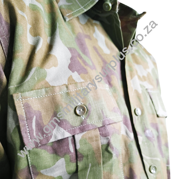 Romanian Field Shirt (Used) (Brown Camo)