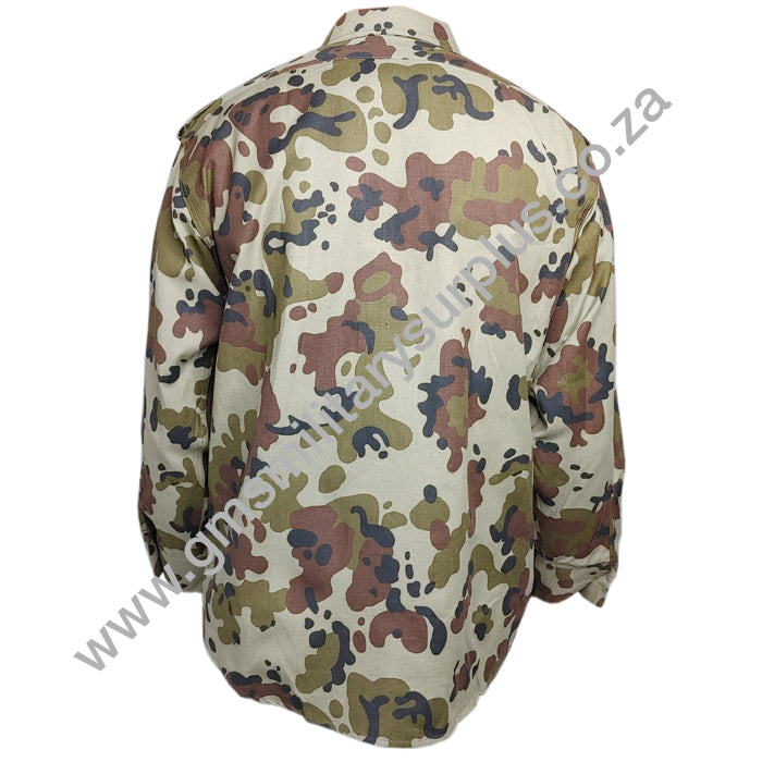 Romanian Field Shirt (Used) (Green Camo)