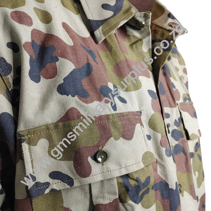 Romanian Field Shirt (Used) (Green Camo)