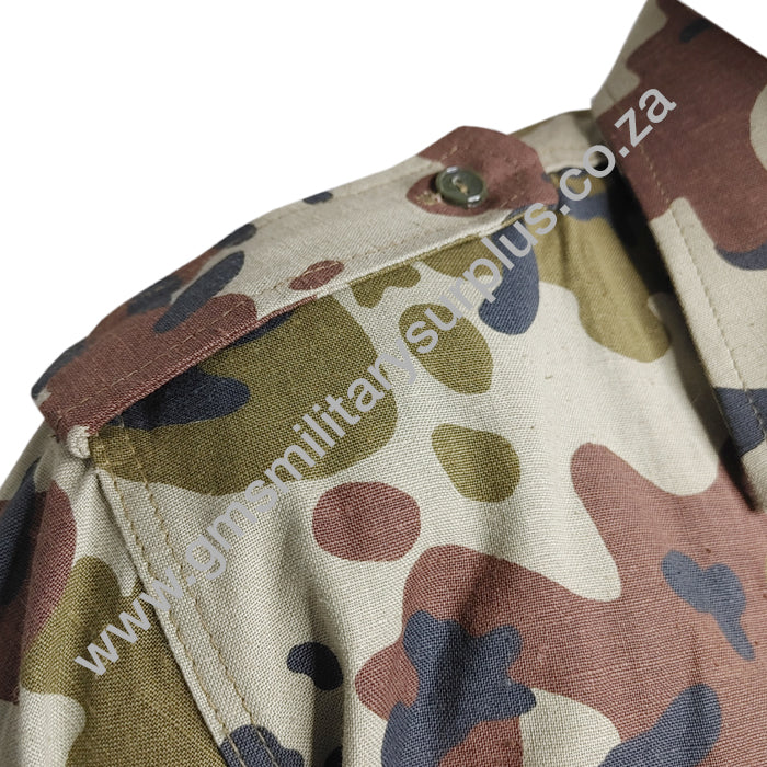 Romanian Field Shirt (Used) (Green Camo)