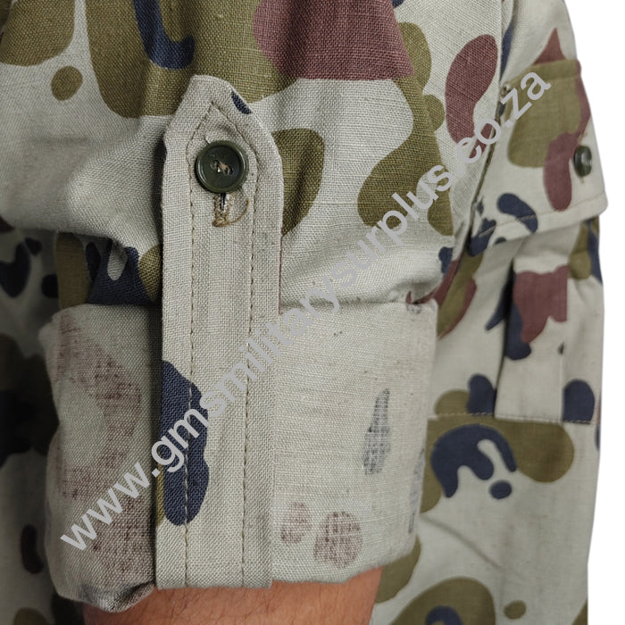 Romanian Field Shirt (Used) (Green Camo)