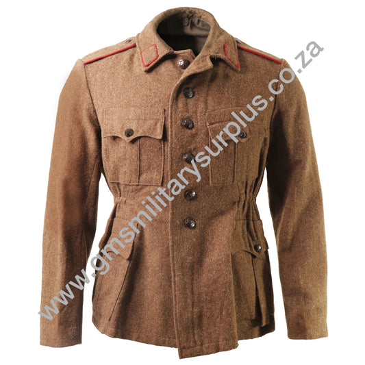 Bulgarian Khaki Wool Coat (Used)