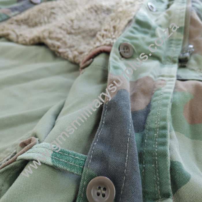 Serbian Camo Parka With Liner (Used)