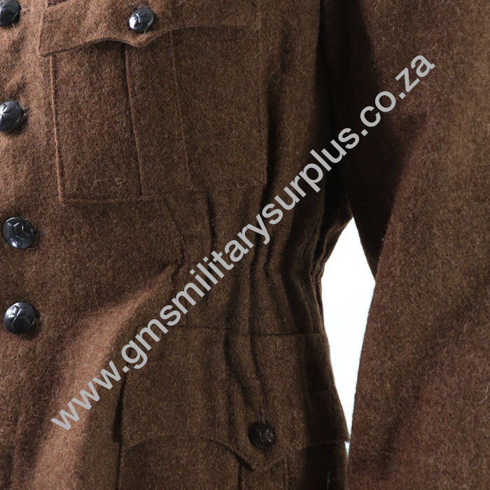 Hungarian military surplus on sale double breasted trench coat